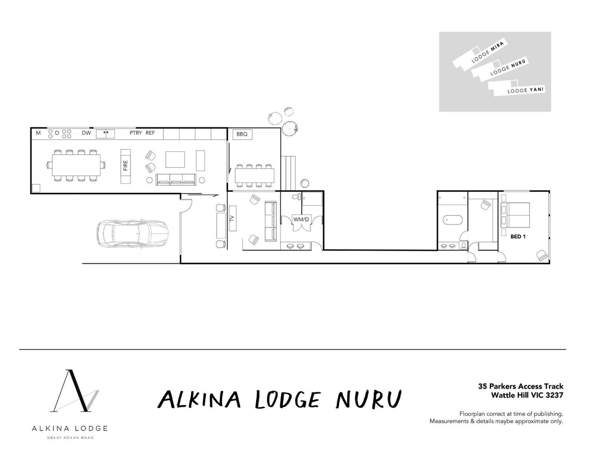 Alkina Lodge Nuru Wattle Hill Exteriör bild